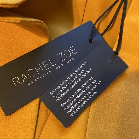 NWT✨ Rachel Zoe oversized yellow blazer - Picture 7 of 8